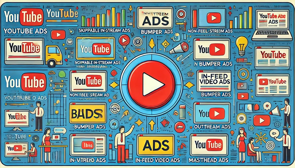 YouTube広告の種類と特徴を徹底解説