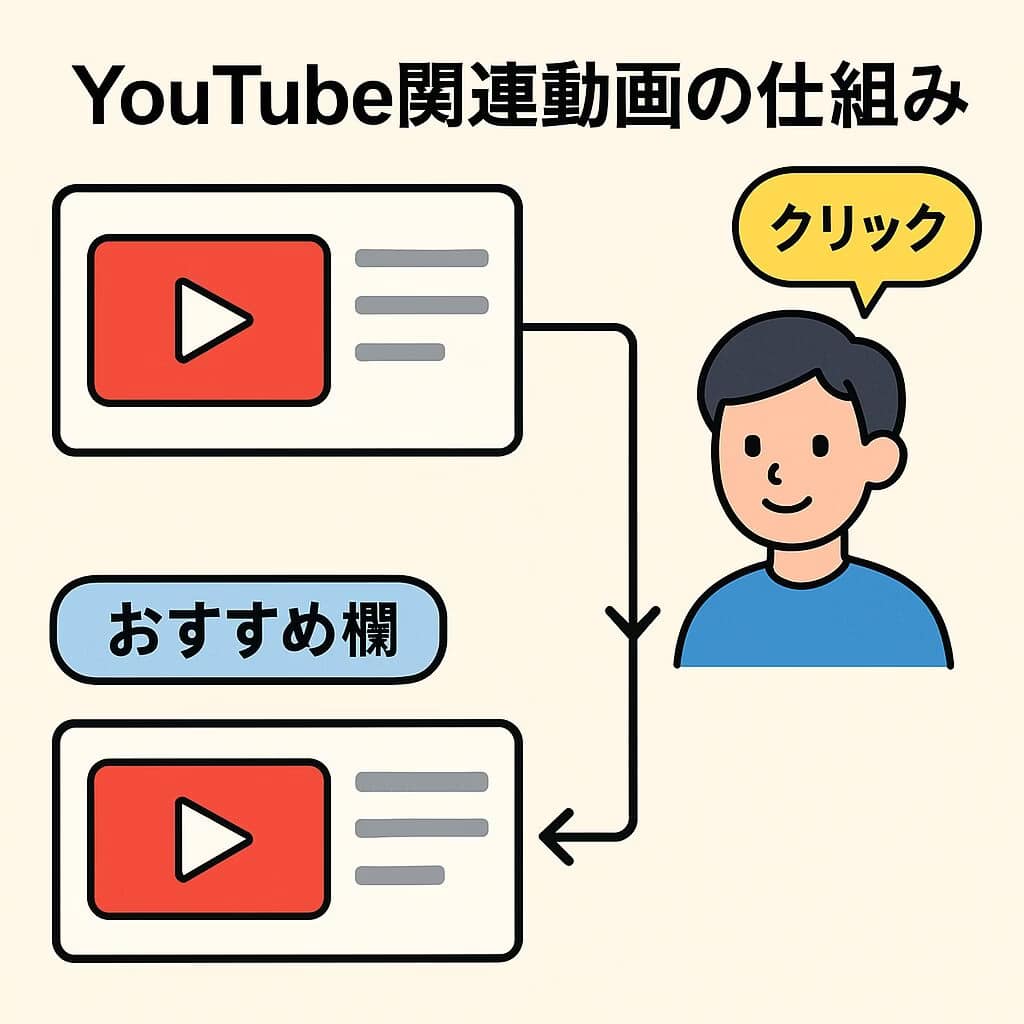 ouTube関連動画の仕組